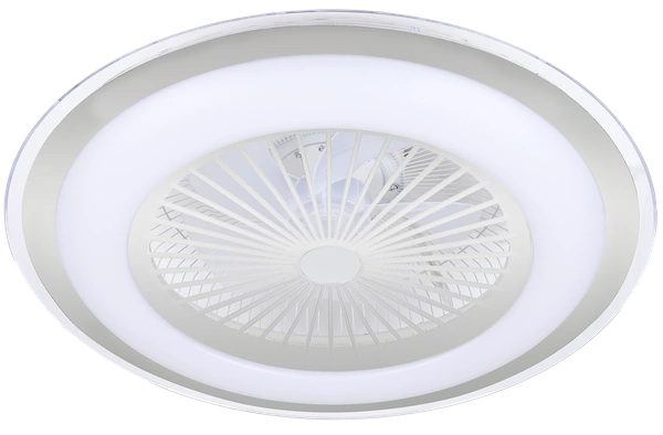 Plafoniera LED ZONDA SILVER 48W z wentylatorem