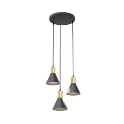 Lampa wisząca Emibig ROSA 3 PREM BL 1388/3PREM