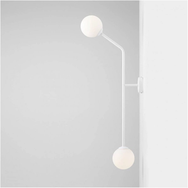 Aldex Kinkiet PURE PIONOWY 1064D_2, biały, 2x40W E14