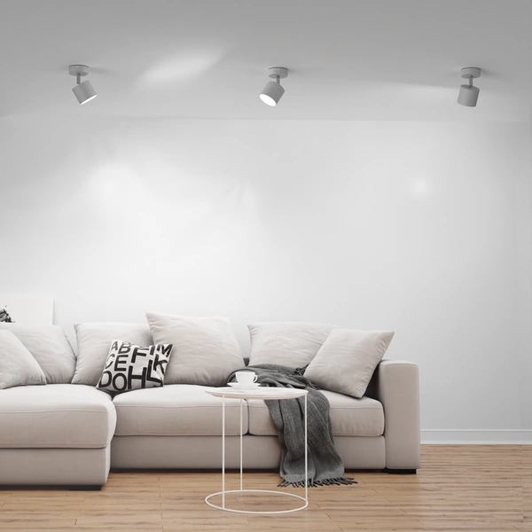 Lampa sufitowa reflektorek DIXIE WHITE GX53 | biały