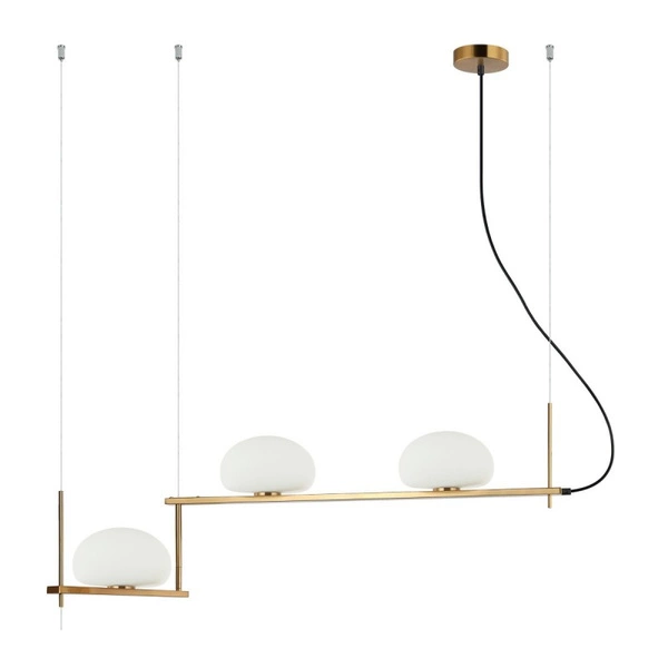Lampa wisząca Italux Kernio PND-357783-BRO+W