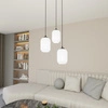 Lampa wisząca Emibig VERDI 3PREM BL OPAL 1435/3PREM