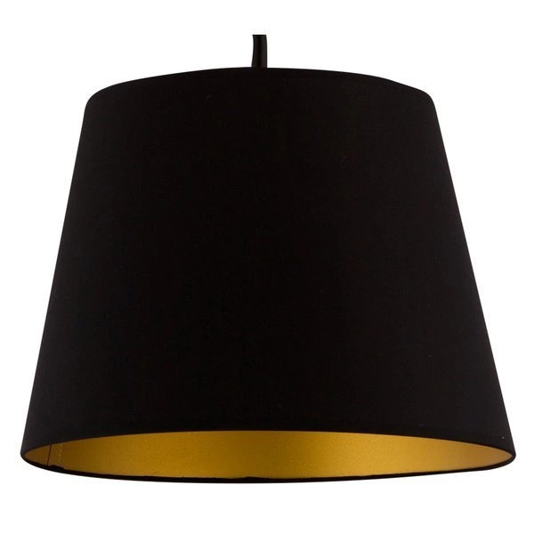 Lampa sufitowa LIZBONA 1 PLAFON czarny/miedziany 32119