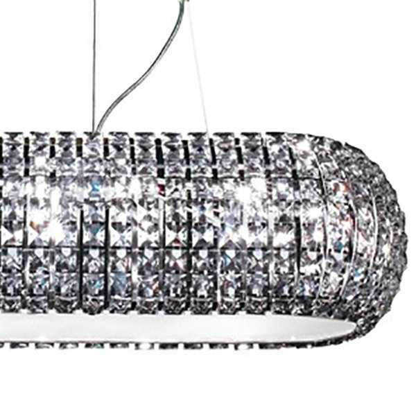 Kryształowa lampa do jadalni ANTARCTICA szer.72cm