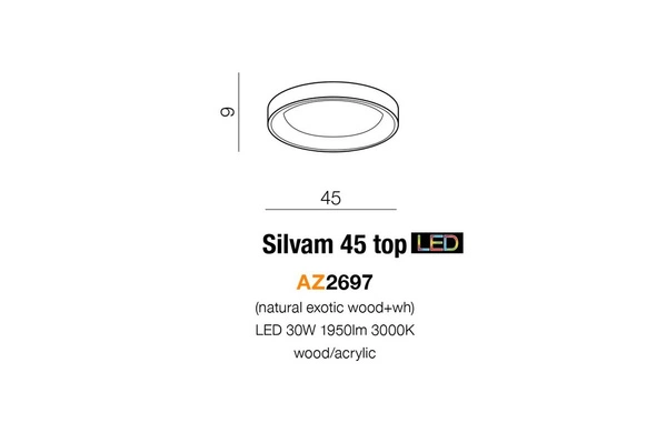 Azzardo SILVAM 45 TOP 2697