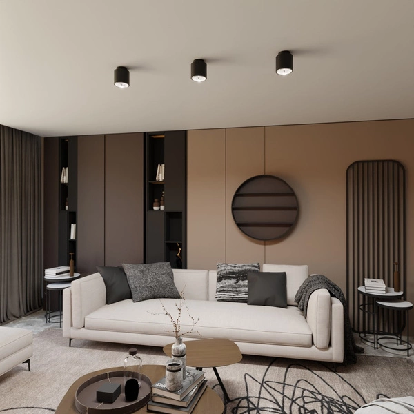 Lampa sufitowa Emibig NANO 1 Czarny 1310/1