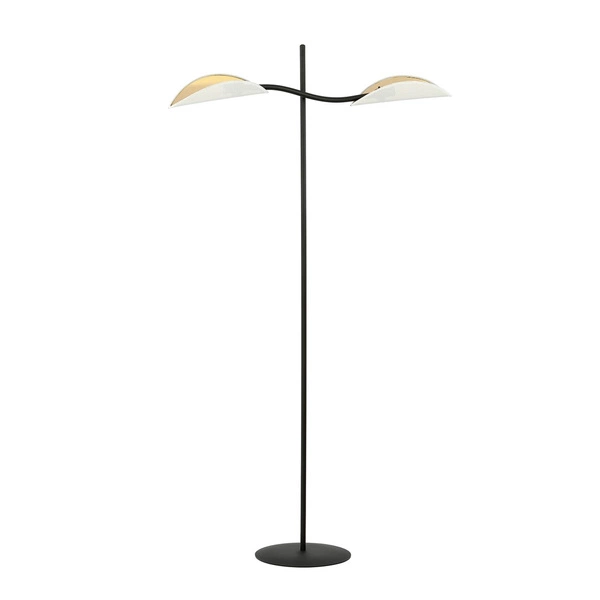 Lampa podłogowa Emibig LOTUS LP2 Biały/GOLD 1107/LP2