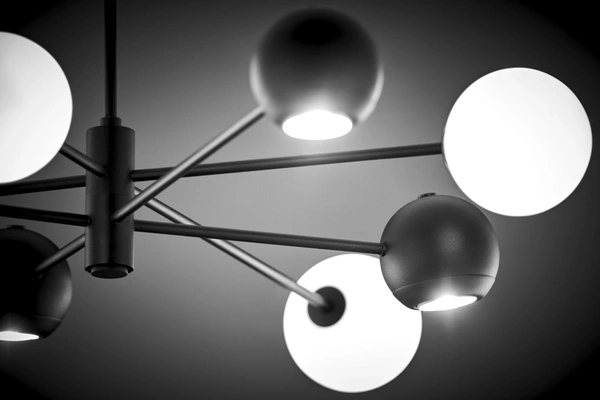 Nowoczesny Żyrandol MOKA wys. 47-69cm 4xG9 4xGU10
14W IP20 | Czarny