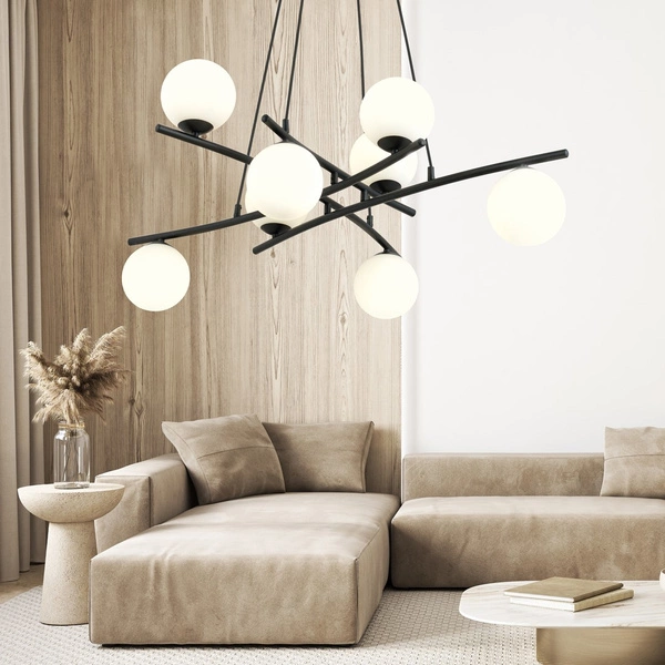 Lampa wisząca Emibig ESSA 8 OPAL 1201/8