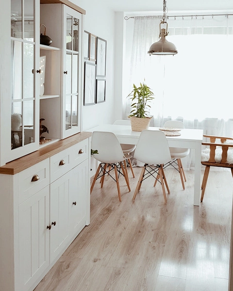 Lampa wisząca Trinity 1xE27 Max.60W Metal patyna/biały metal 1711111