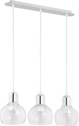 MANGO LAMPA WISZĄCA 3 PŁ TRANSPARENT 1807