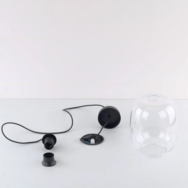 ELIO TRANSPARENT LAMPA WISZACA 1 4339