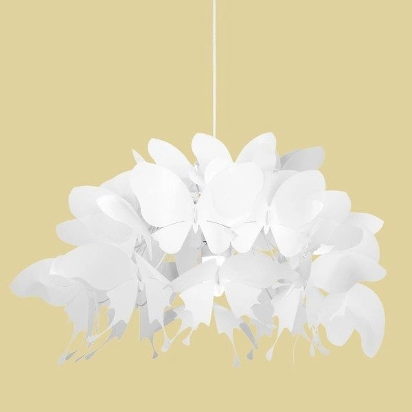 Młodzieżowa lampa FARFALLA biała 50cm