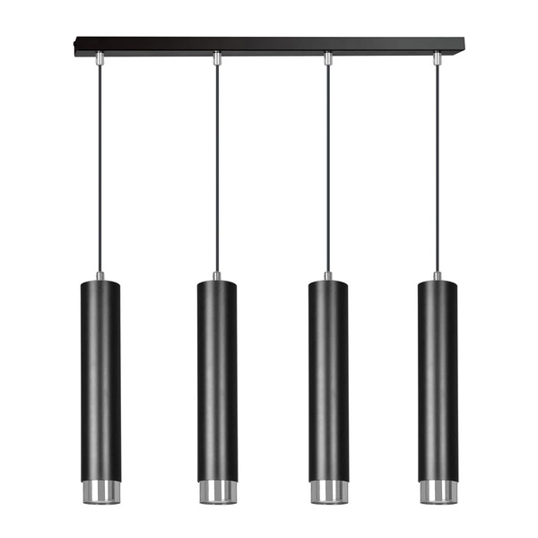 Lampa wisząca Emibig KIBO 4 BL/CHROME 643/4
