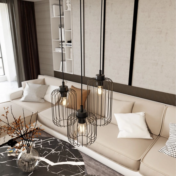 Lampa wisząca Emibig VANDER 3PREM BL 1365/3PREM