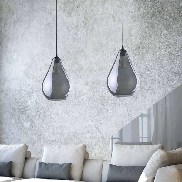 Nowoczesna lampa wisząca FUENTE 2326 grafit 2326