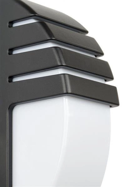 Zewnętrzna lampa stojąca słupek CITY 11836 R BL | czarny