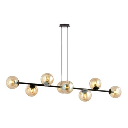 Lampa wisząca Emibig ROSSI 8 BL MIODOWY 876/8