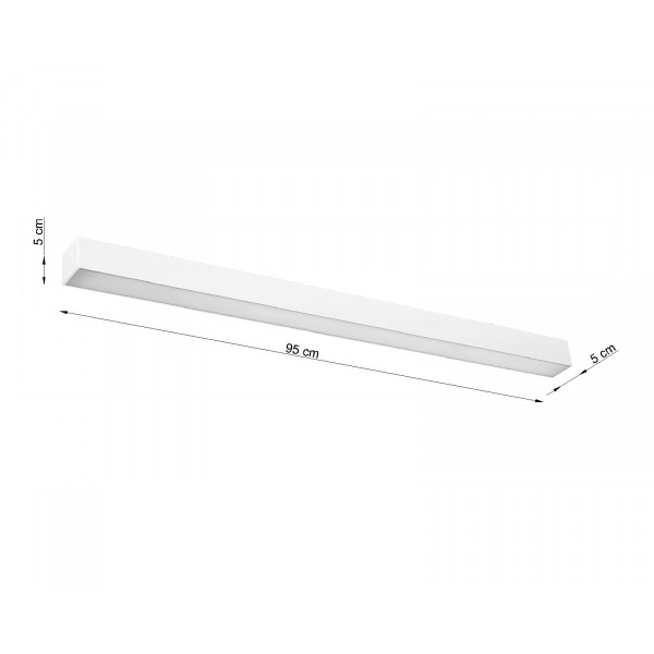 Kinkiet PINNE 950 BIAŁY 31W barwa neutralna 4000K TH.056