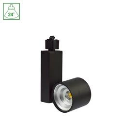 MADARA COB LED 230V 16W IP20 24ST NW SZYNOWE CZARNA &