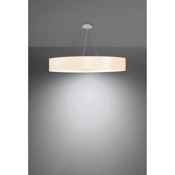 Lampa wisząca SKALA SL.0807,100cm, biała, 6x60W E27