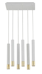 Lampa Sigma SOPEL GRAND 6 biały/złoty lampa wisząca 33390