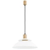 Lampa wisząca ALFA TROPIC DREWNIANA 1xE27 44cm | 60356