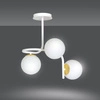 Lampa sufitowa Emibig RAGNAR 3 Biały GOLD 1033/3