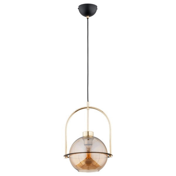 Lampa wisząca ALFA LERIA ZŁOTA 1xE27 25cm | 61285