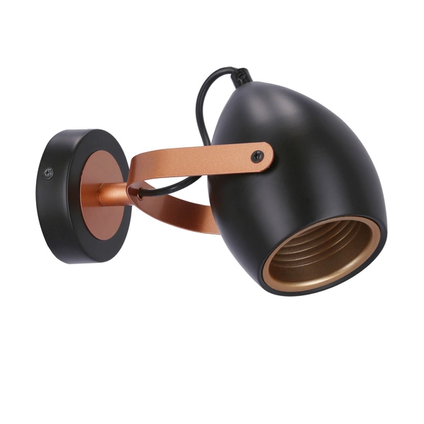 Kinkiet ANICA, 91-81391, czarny/miedziany, 1x40W E14