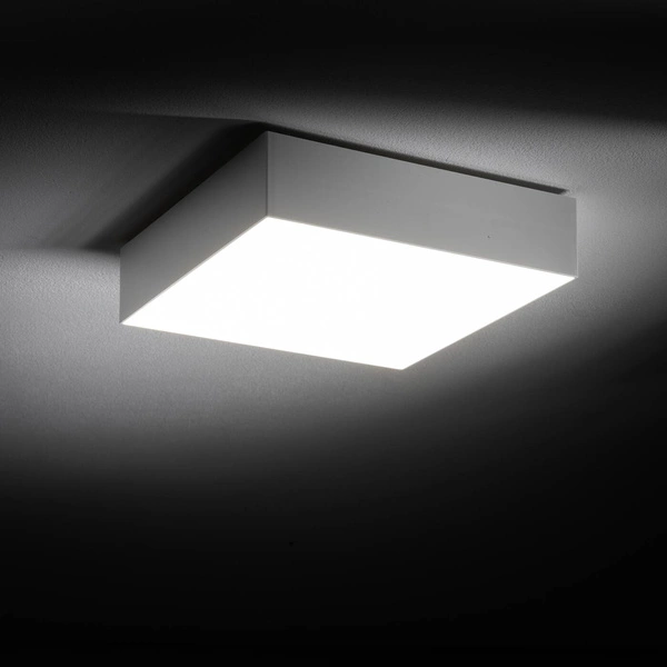 Plafon LID SQUARE LED 16cm 25W barwa neutralna 4000K | biały 10430