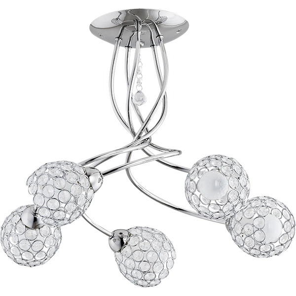 Lampa sufitowa ALFA VAIO CHROM 5xE14 54cm | 20365