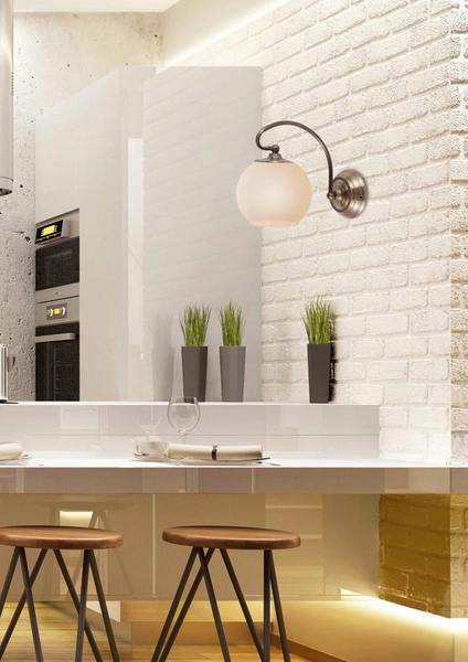 Kinkiet ORBIT 21-69344 patynowa miedź 1x60W E27