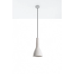 Betonowa lampa wisząca EMPOLI SL.0280 1xE27 szara