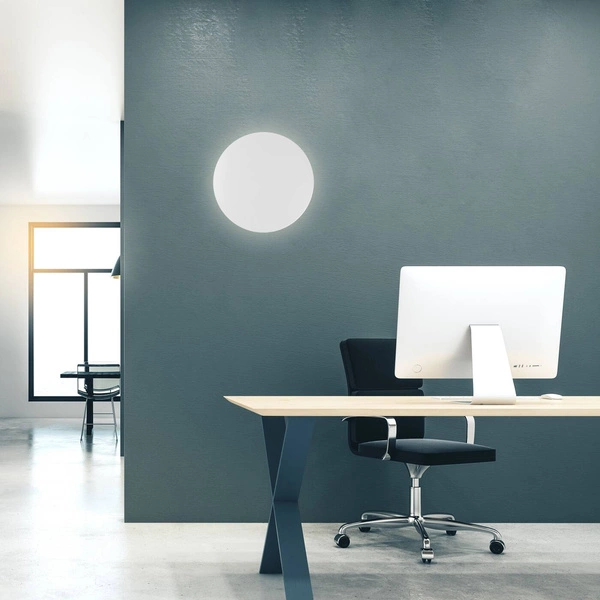 Lampa sufitowa kinkiet LUNA WHITE NEW śr. 40cm G9 6 punktowa | biały 6011