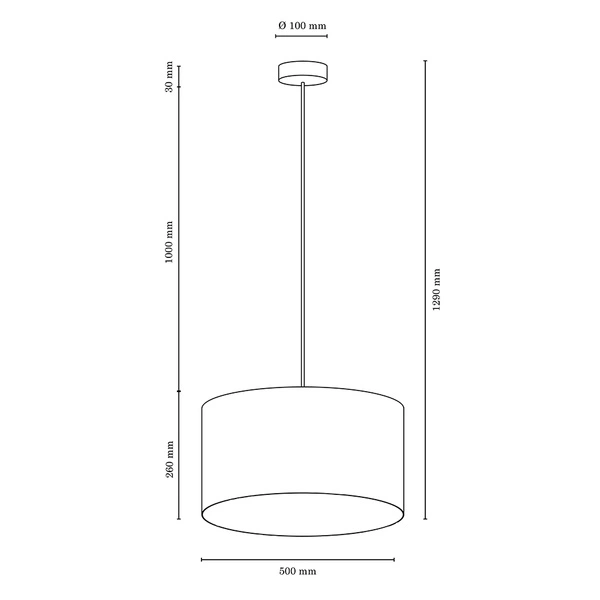 Victoria Lampa Wisząca 1xE27 Max,60W Biały/Biały-Miedziany/Biały 1422802
