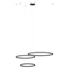 Azzardo HALO PENDANT 120+100+80 CCT BK + REMOTE CONTROL 5349