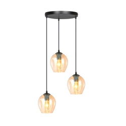 Lampa wisząca Emibig ISTAR 3 BL PREMIUM MIODOWY 681/3PREM