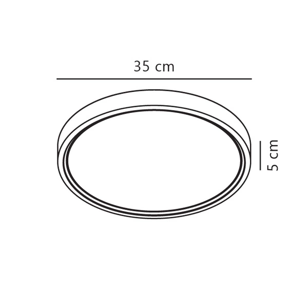 Lampa sufitowa NOXY LED 3000K
4000K Biała ciepła
Biała neutralna Plastik | Czarny