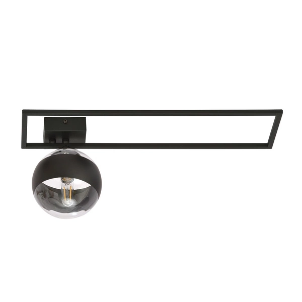 Lampa sufitowa Emibig IMAGO 1B Czarny/STRIPE 1132/1B