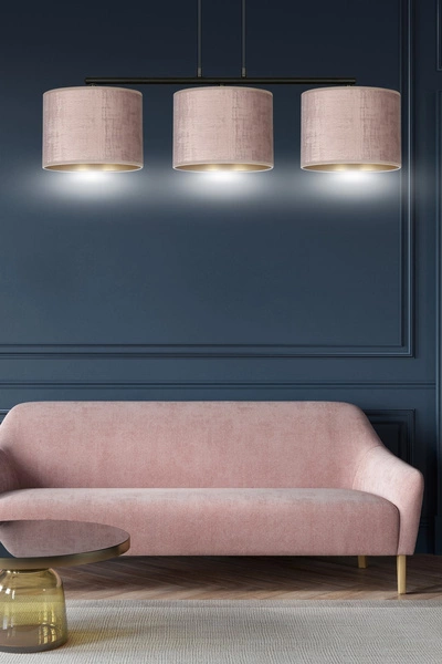 Lampa wisząca Emibig HILDE 3 BL ROSE 1053/3