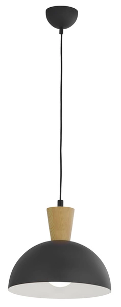 Loftowa Lampa wisząca VITO wys. 40-70cm 1xE27 15W IP20 | Czarny