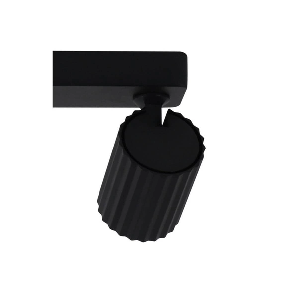 Lampa sufitowa, spot Tokio 2, czarna, 2x50W GU10