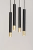 Lampa Sigma SOPEL GRAND 4 czarny/złoty lampa wisząca 33396