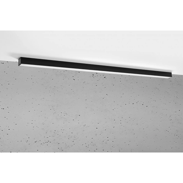 Plafon PINNE 1450 CZARNY 48W barwa neutralna 4000K TH.099