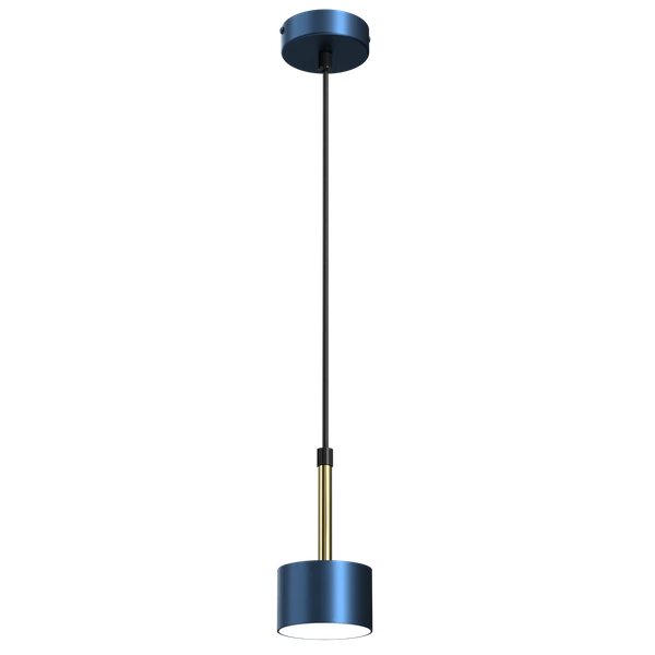 Lampa wisząca ARENA, MLP7772, niebieski/złoty, 1x11W GX53