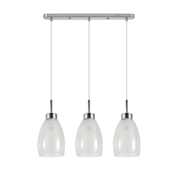 MORRO CHROM/WHITE LAMPA WISZĄCA 3XE27