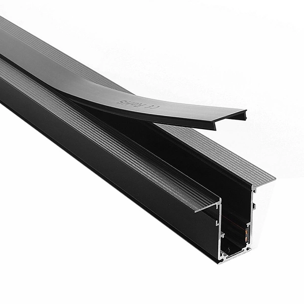 Szyna podtynkowa LED DOMENO niskonapięciowa LL-20C 150cm | czarna