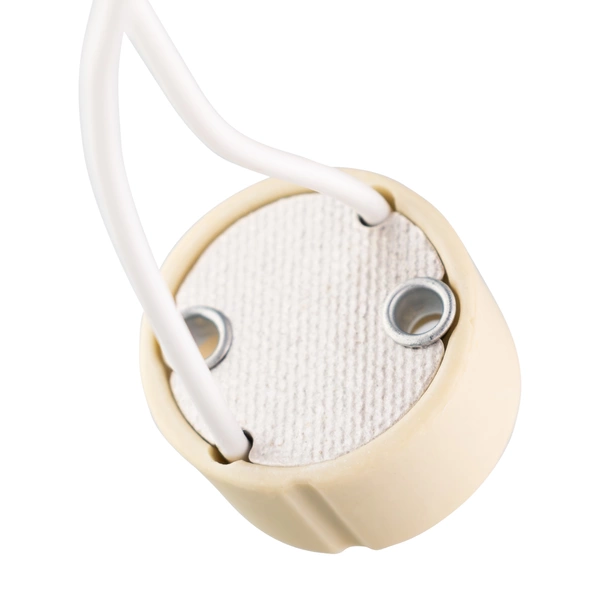 Oprawka ceramiczna gniazdo GU10 z kablem AWG18 2x0,75 15cm