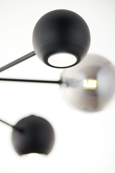 Nowoczesny Żyrandol MOKA wys. 47-69cm 3xG9 3xGU10
14W IP20 | Czarny